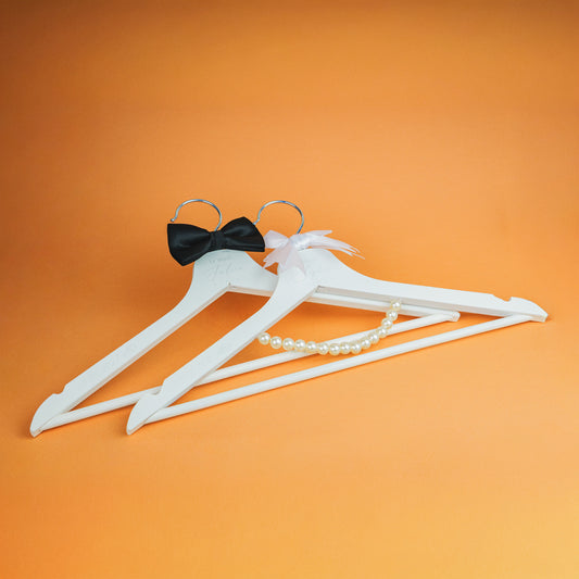 Cintre de Mariage Personnalisé – Mariée & Marié Premium