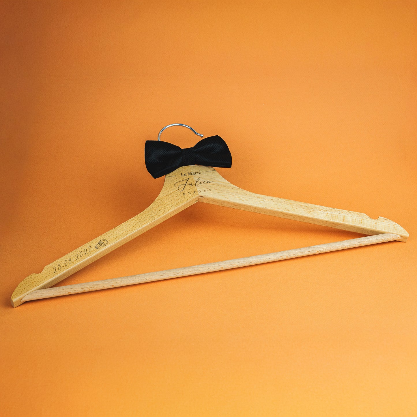 Cintre de Mariage Personnalisé – Mariée & Marié Premium