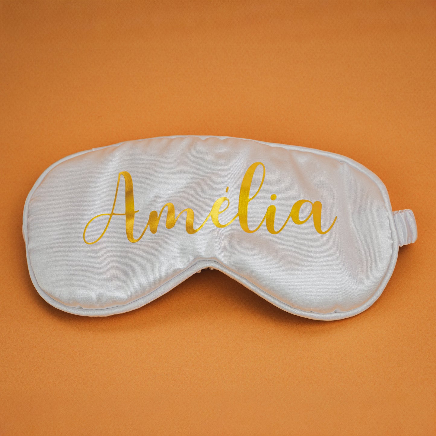 Ensemble Masque de Nuit & Chouchou Satiné Personnalisé – Coffret Bien-Être