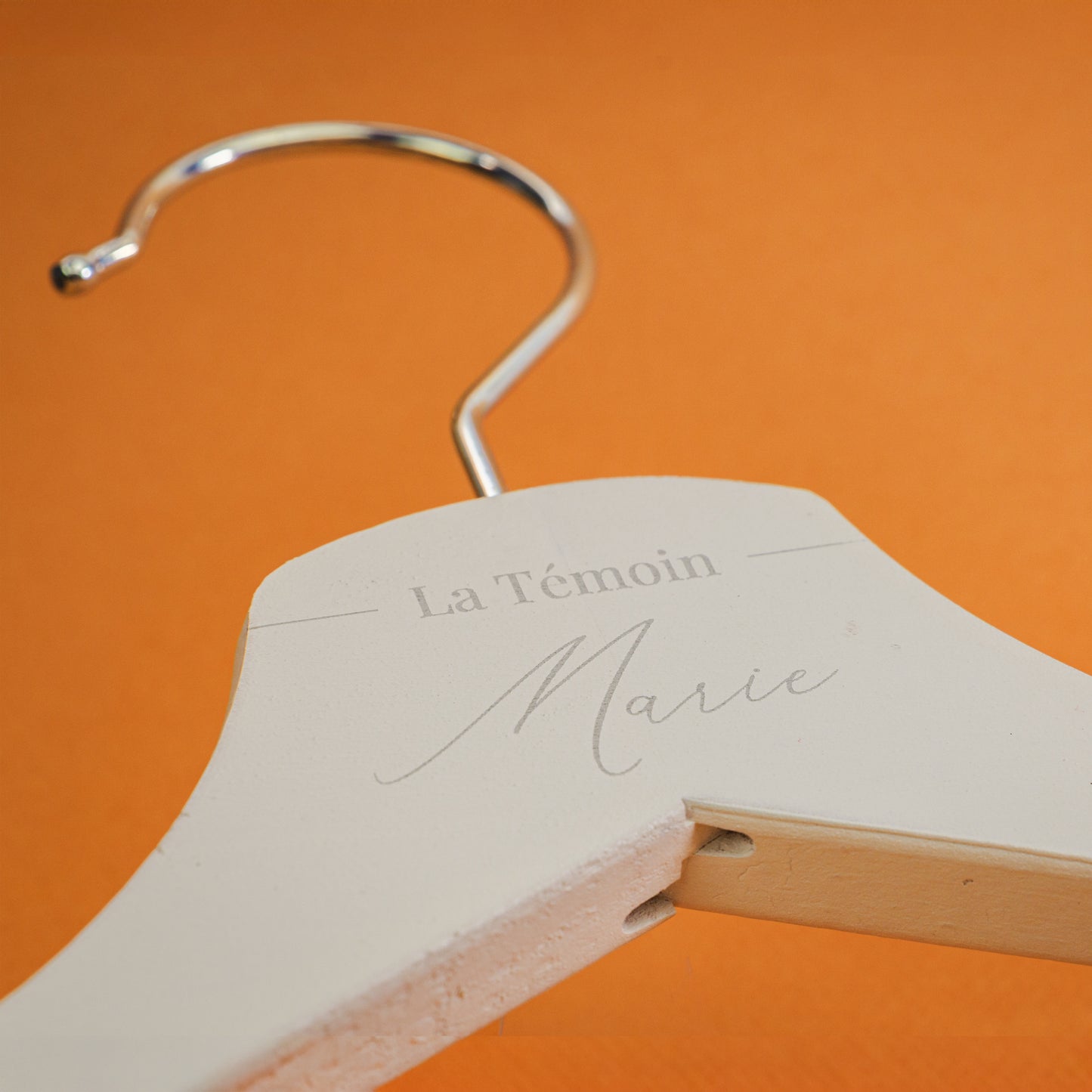 Cintre de Mariage Personnalisé – Mariée & Marié, Témoins, etc