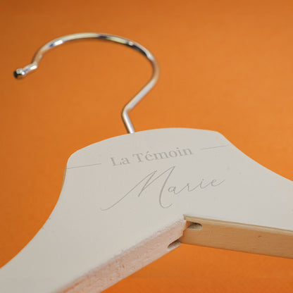 Cintre de Mariage Personnalisé – Mariée & Marié, Témoins, etc