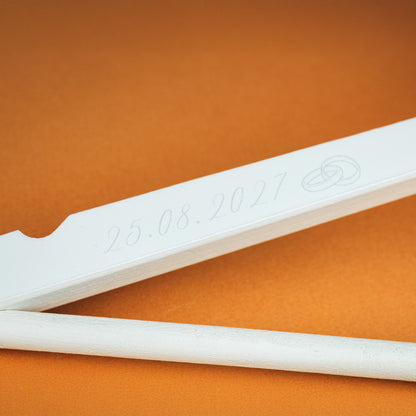 Cintre de Mariage Personnalisé – Mariée & Marié Premium