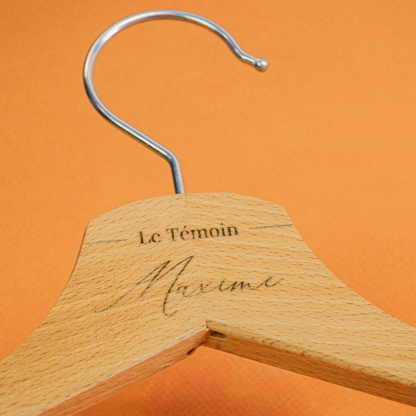 Cintre de Mariage Personnalisé – Mariée & Marié, Témoins, etc