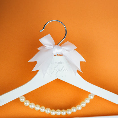 Cintre de Mariage Personnalisé – Mariée & Marié Premium
