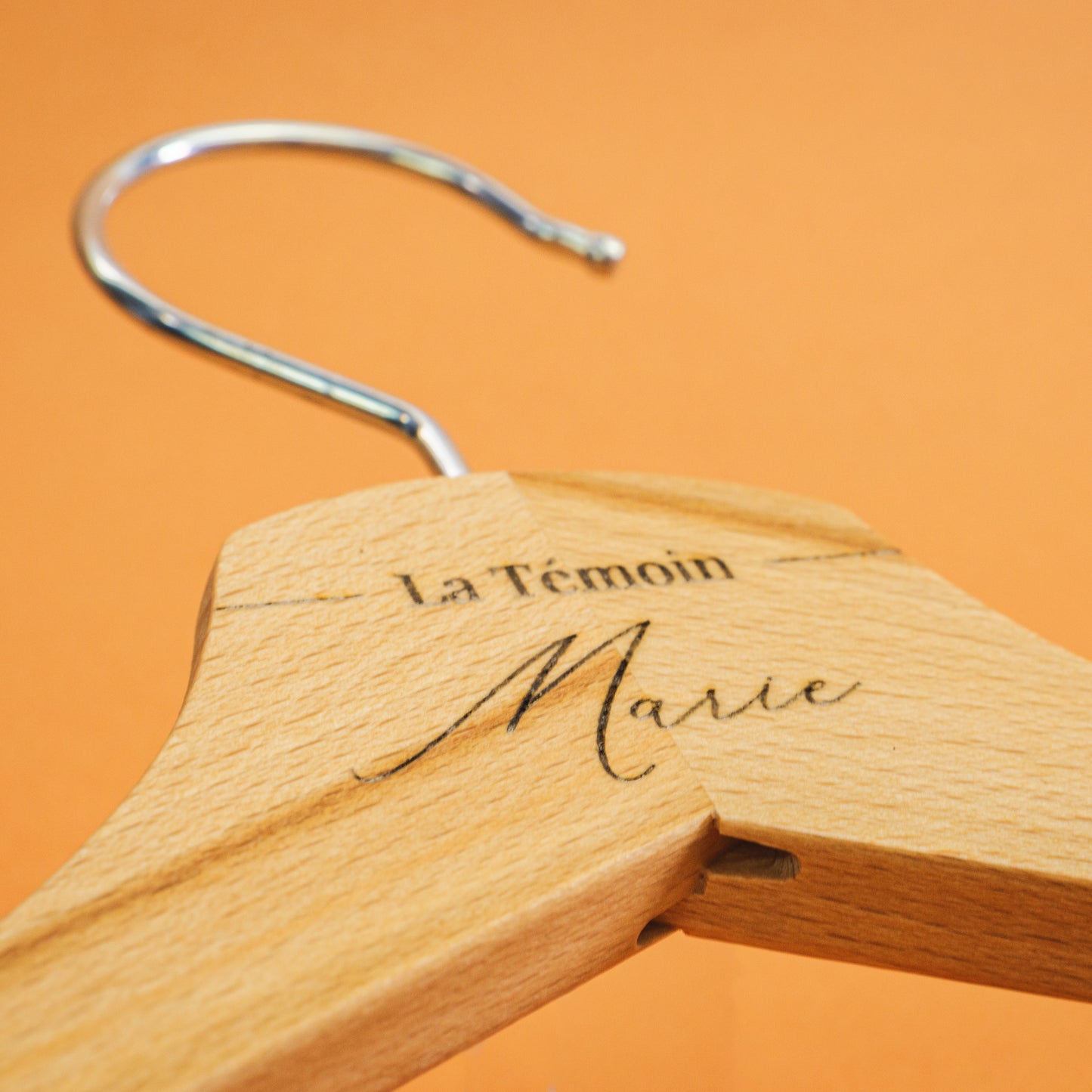 Cintre de Mariage Personnalisé – Mariée & Marié, Témoins, etc